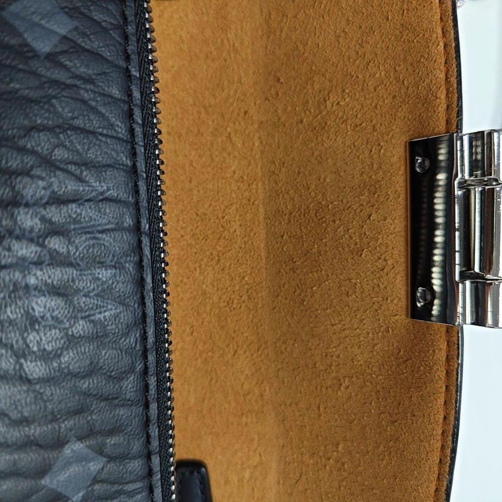 [Pre-Owned] Silver Hardware Monogram Print Chain Shoulder Bag Coated Canvas Leather Crossbody Mini - Very Good #3MITCR