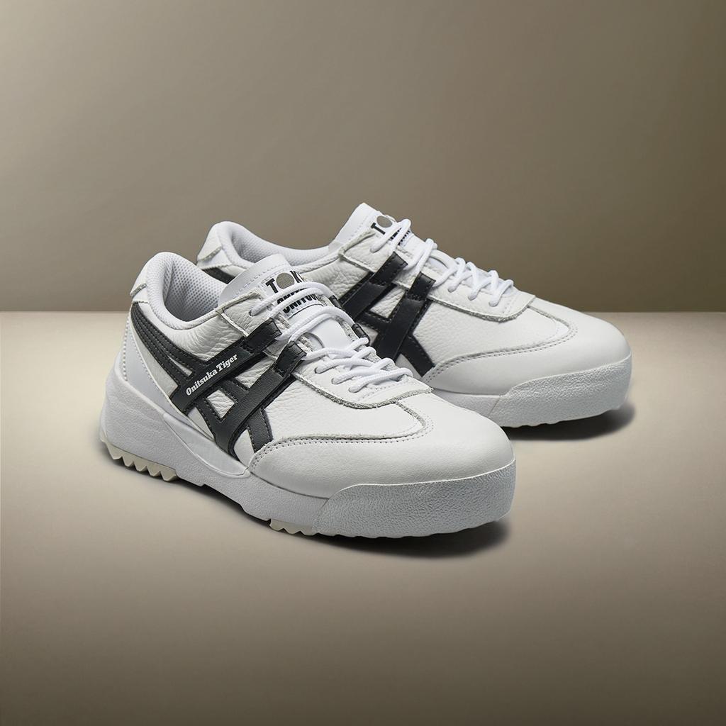 ONITSUKA TIGER Delegation Ex Round Toe Comfortable Durable Low Top Casual Shoes Unisex Sneaker White 1183A559-109