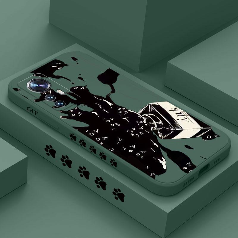 Naughty Cat Phone Case For Xiaomi Mi 13 12 11 Ultra 10 9 12T 11T 10T 9T Pro Lite Poco F4 X4 M4 F3 X3 M3 Pro 4G 5G GT Cover