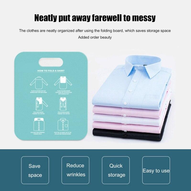 Convenient Lazy Folding Clothes Board Household Folding Clothes Folding Artifact Artifact Shirt Folding Board Automatic Folding Board