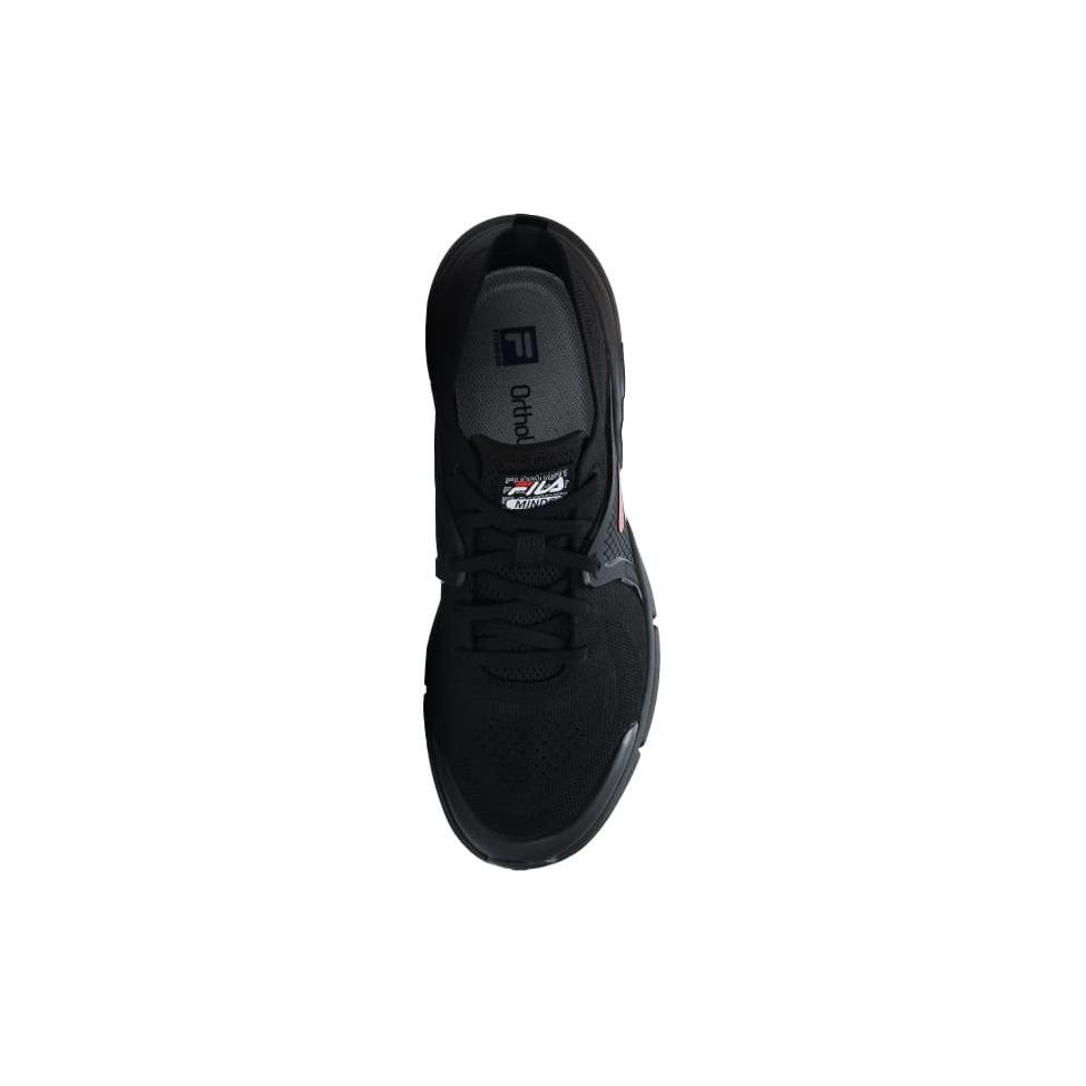 Fila Mind 6 Fashion Versatile Durable Low-Top Training Shoes Men Sneakers Black White A12M321302FBK