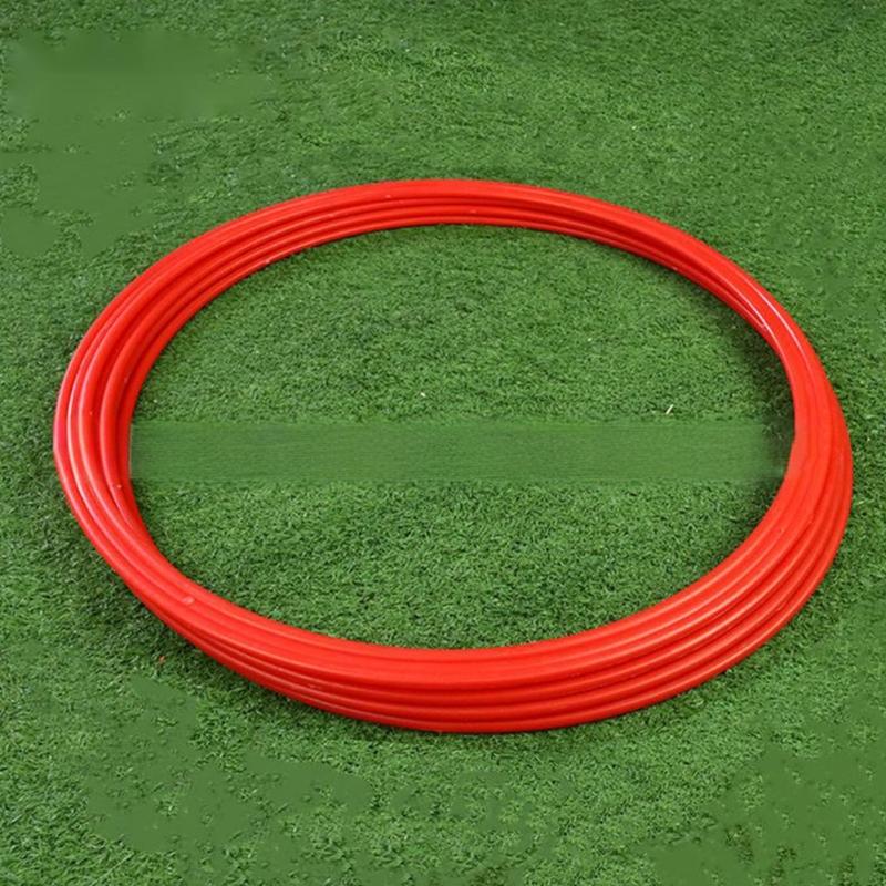 12 Piece Colorful Agility Training Rings Soccer Training Accessories For Football Basketball And Sports Exercises