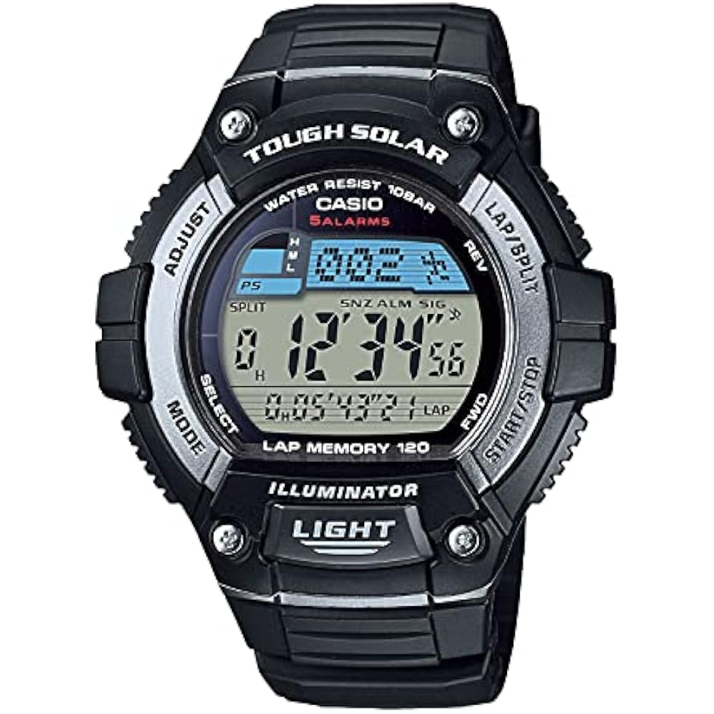 [Casio] Watch Casio Collection [Authentic Japanese Product] W-S220-1AJH Men's Black