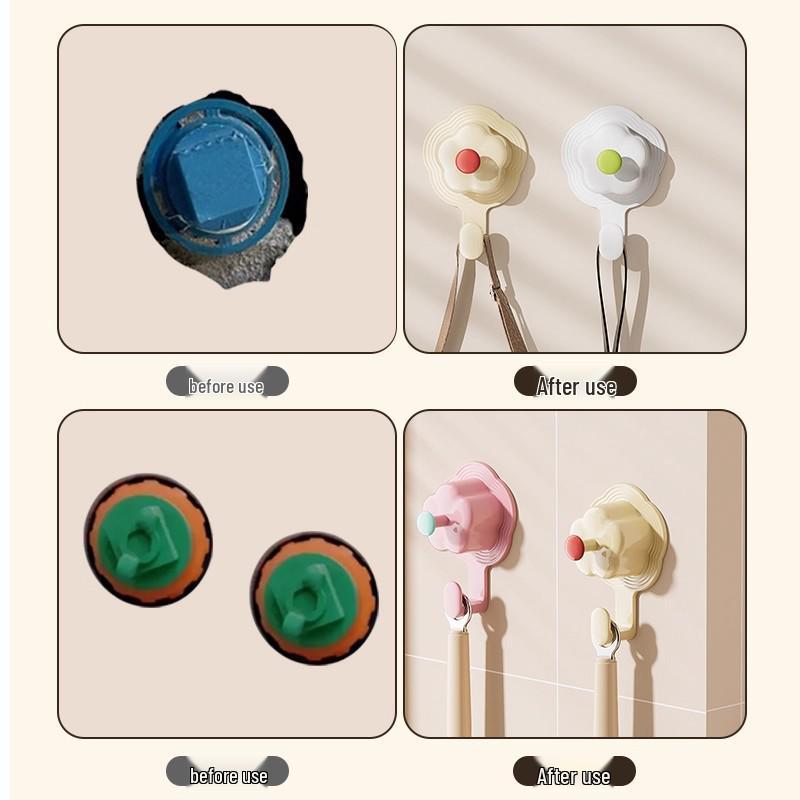 Exkluzivní nováček 0,01: Květinový háček - Multifunkční úložný prostor pro koupelnové a kuchyňské baterie