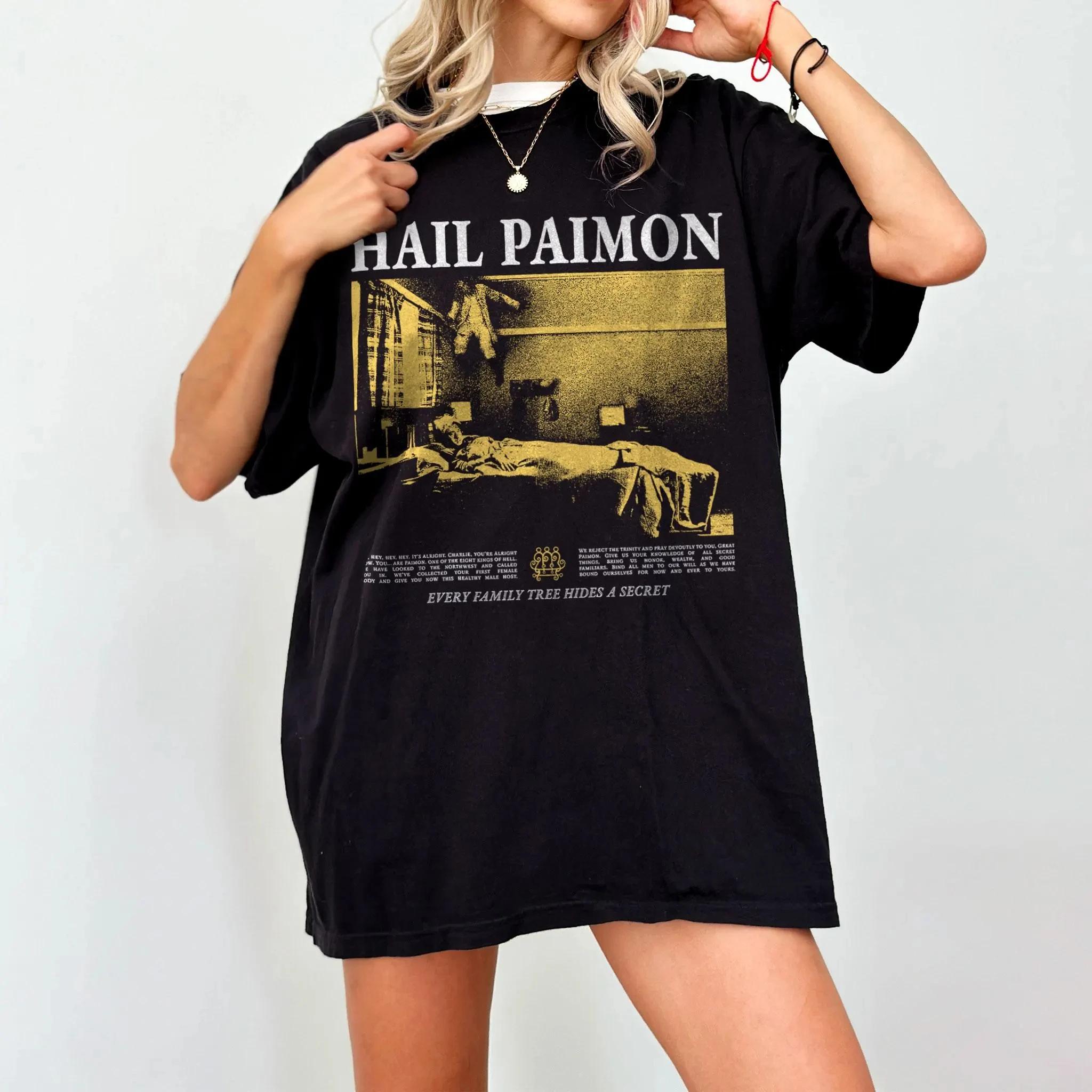 

Hereditary T-Shirt Tee Paimon Cult Movie Shirt Ari Aster Inspired Tee Horror Fan Birthday Gift Gift for Movie Lover S