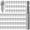 200Pcs 4x12mm Screw Tire Studs Snow Spikes Anti-Slip Anti-ice Tool For Car SUV Snow Tire Nail Anti-skid Nail Car Tire Stud