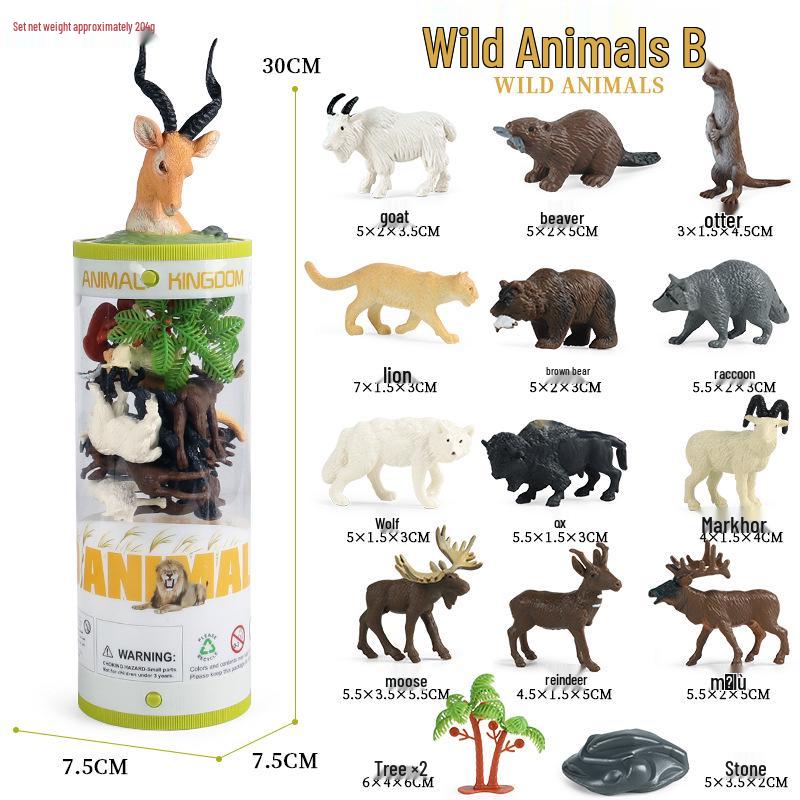 Mini Dinosaur, Insect, and Marine Animal Toys for Kids