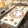 Cute Shhanamaruobake Mouse Pad Computer Laptop Rubber Nonslip Mouse Mat Big Mouse Pad Gamer Decoracion Desk Mat Hybxaxc