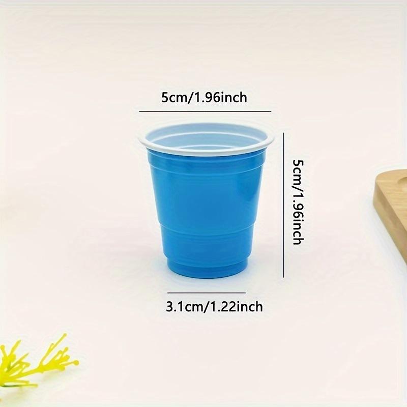 50Pcs Party Disposable Plastic Cups Birthday Wedding Festival Beer Drink Soda Cups Party Game Cups