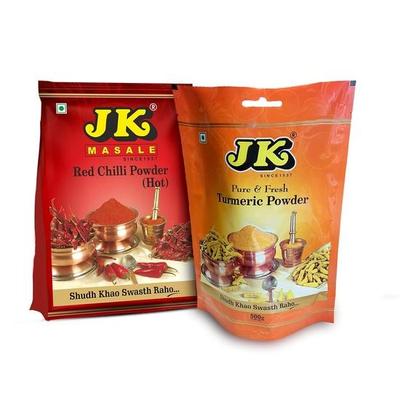 JK HALDI-Pulver 500 G + ROTES Chilipulver 500 G