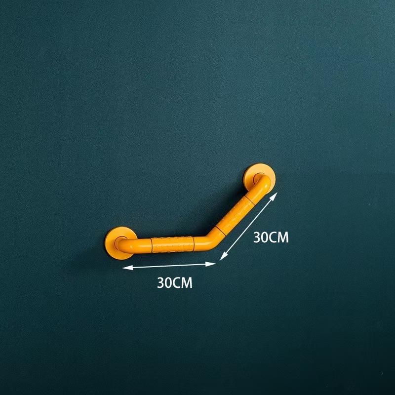 L-Shaped 135° Non-Slip Safety Handrail for Bathrooms and Corridors