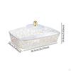 Fruit Serving Tray Candy Snacks Nordic Transparent Home Decoration Dish Bowl for