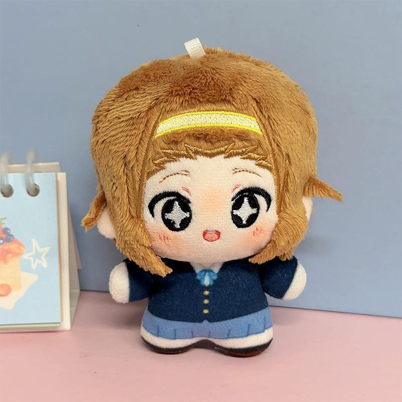 Cute Anime Mio Yui Azusa Plush Doll 10Cm Tsumugi Ritsu Stuffed Doll Keychain Pendant Anime Peripheral Fans Gifts