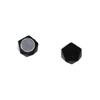 Rhomboid No-Pierce Magnetic Stud Earrings: Versatile, Fashionable, High-End Luxury Accessory