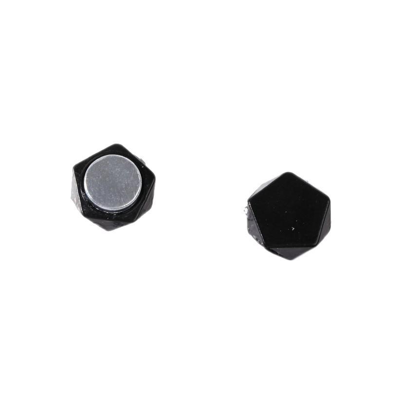 Rhomboid No-Pierce Magnetic Stud Earrings: Versatile, Fashionable, High-End Luxury Accessory