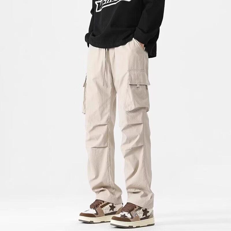 Wassup Sohot Men's Outdoor Straight-Leg Casual Pants