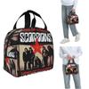 Borsa Termica per Pranzo Rock Scorpions Band per Donne Bambini Scatole per Cibo Portatili Pranzo Termico Borsa a Tote