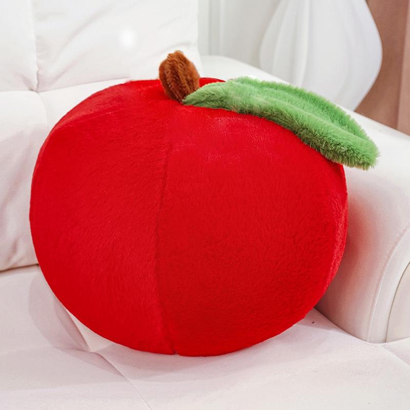 Apple Plush Toy Large Doll Red