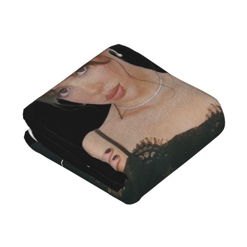 Custom Sofa Fleece German Singer Ayliva Throw Blanket Warm Flannel Blankets for Bedding Travel Couch Quilt