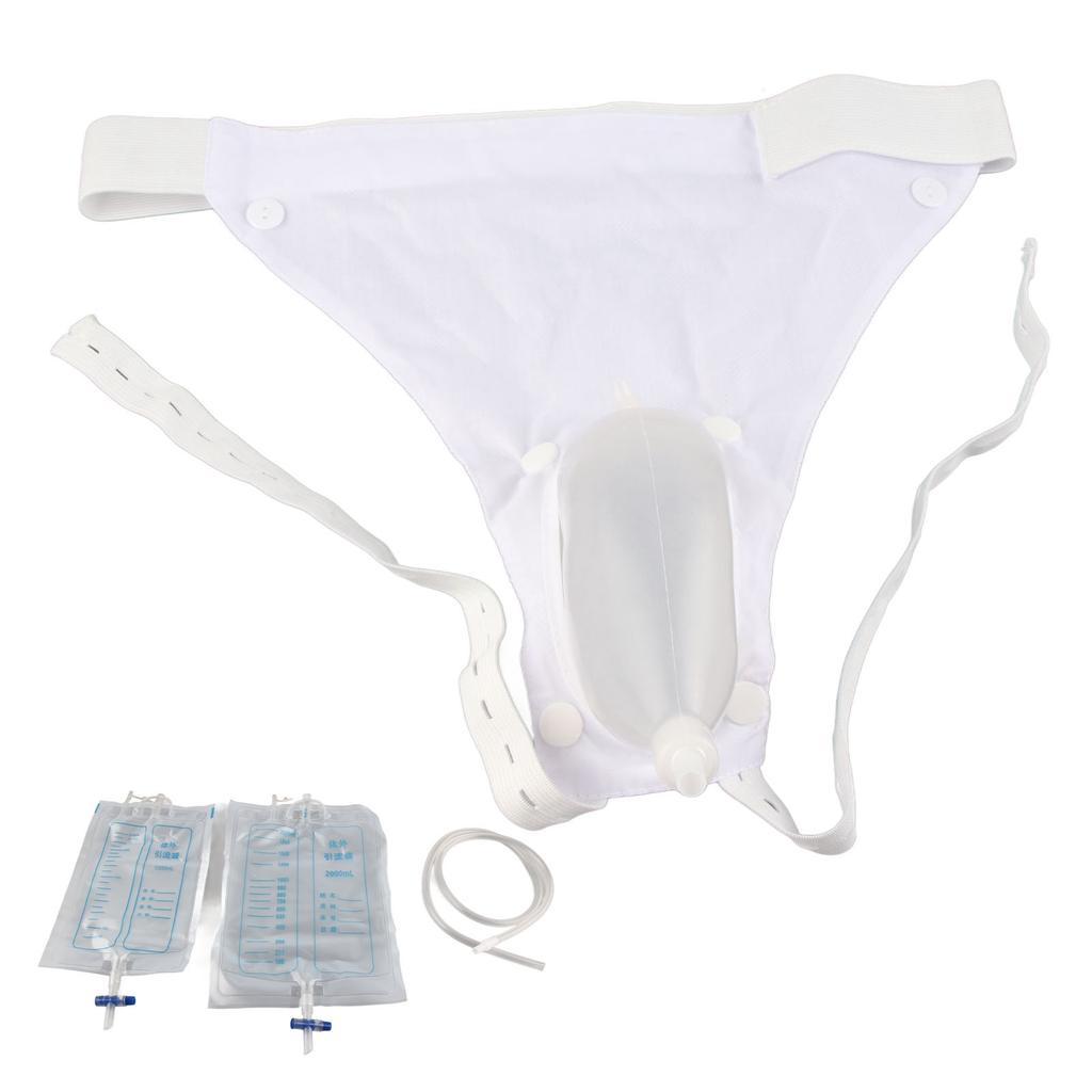 Female Urine Collection Bag Reusable Silicone Urinal for Women Elderly Bedridden Patients