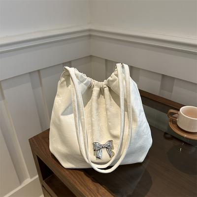 High Value Backpack Fashionable Large Capacity Bow Student Bag Versatile Tote Bag