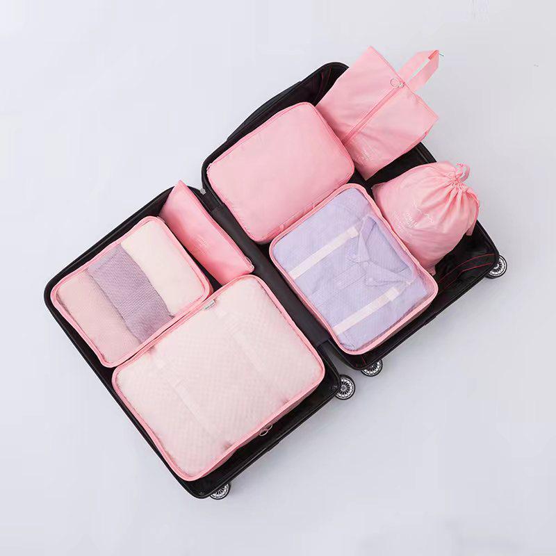 Travel Storage Set: Toiletries, Underwear, Socks, Shoes, and Clothes Organizer