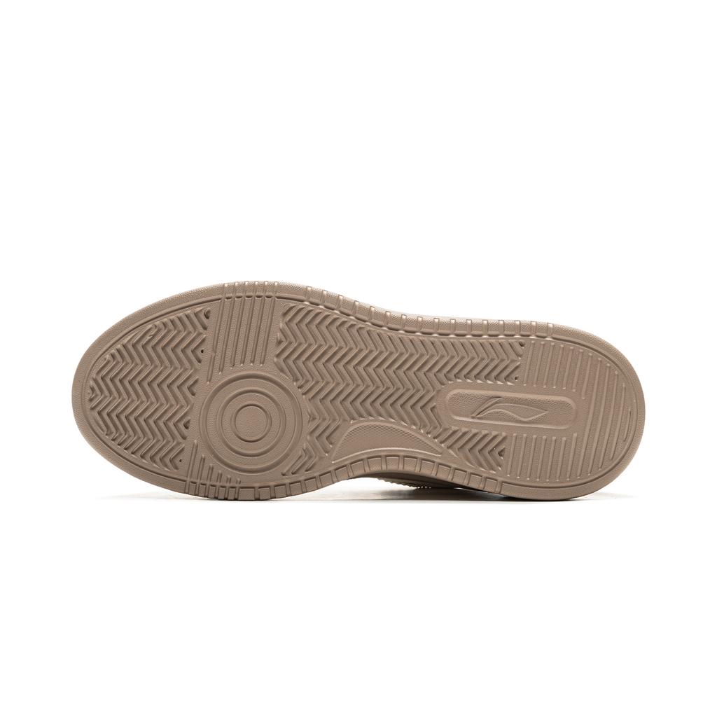 Li Ning Cloud Sky Casual Versatile Thick Sole Height Increasing Non-Slip Wear-Resistant Breathable Low-Top Skate Shoes Women sneaker White AGCU320-2