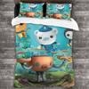 Octonauts Beding Set Single Twin Ful Quen King-Sized Dimensionsd Dimensions Bed Linen Set Aldult Kid Bedrom Duvetcover Sets 3D Print Anime Octonauts