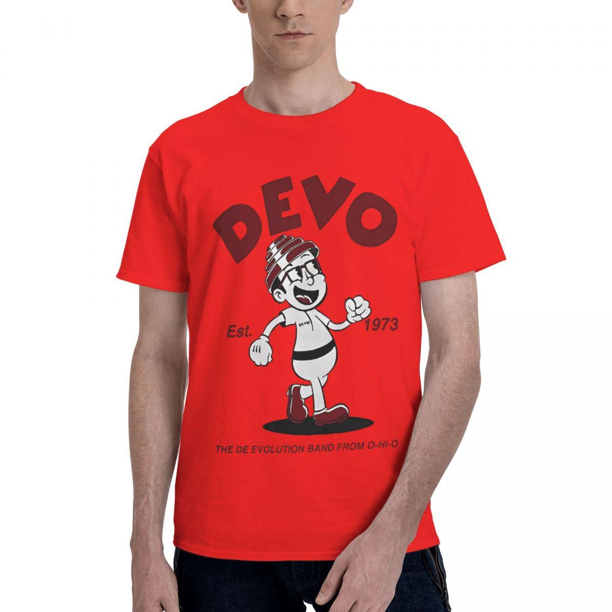 

Rare Devo Band Reprint 2 100 Cotton Casual Breathable Confortable Clothes Short Sleeve TShirt Graphic Tee S