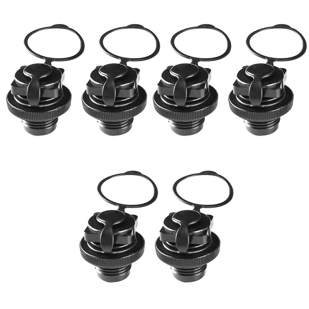 2-10Pcs Kayak Raft Plug Replacement Air Valve Nozzle Cap Air Mattress Plug Replacement Boston Valve for Inflatable Boat Kayak