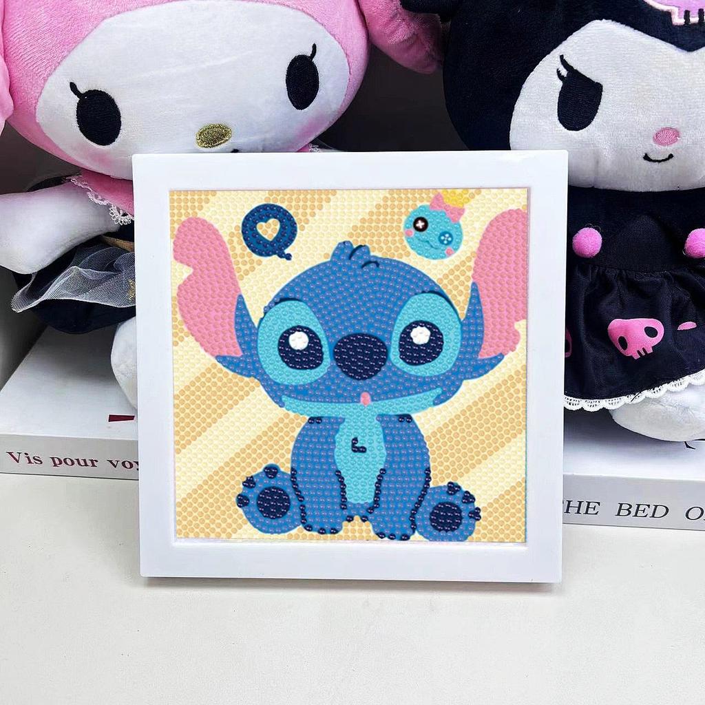Sanrio Children's Diamond Painting with Frame Stickers - DIY Handmade Gift Set