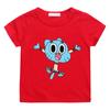 The Wonderfully Weird World of Gumball 2026 Cartoon Print T-Shirt High Quality 100% Cotton Casual Tee-shirt Boys/girls Camisetas