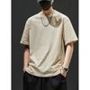 100% Cotton Men's T-Shirt Simple Comfort Solid Color Casual T-Shirt
