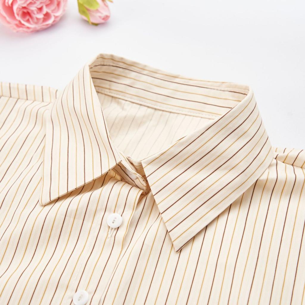 Wielofunkcyjny Paskowany Fałszywy Kołnierzyk do Swetrów i Sukienek Regulowane Paski Odpinany Półkoszula Bluzka Wkładka Kołnierzyka