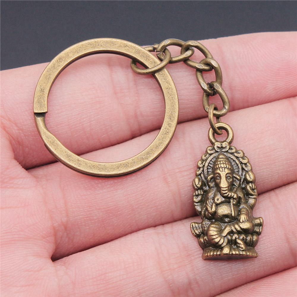 Big Elephant Animal Keychain for Women Best Seller Sweet Christmas Gift Streetwear Car Key Ring