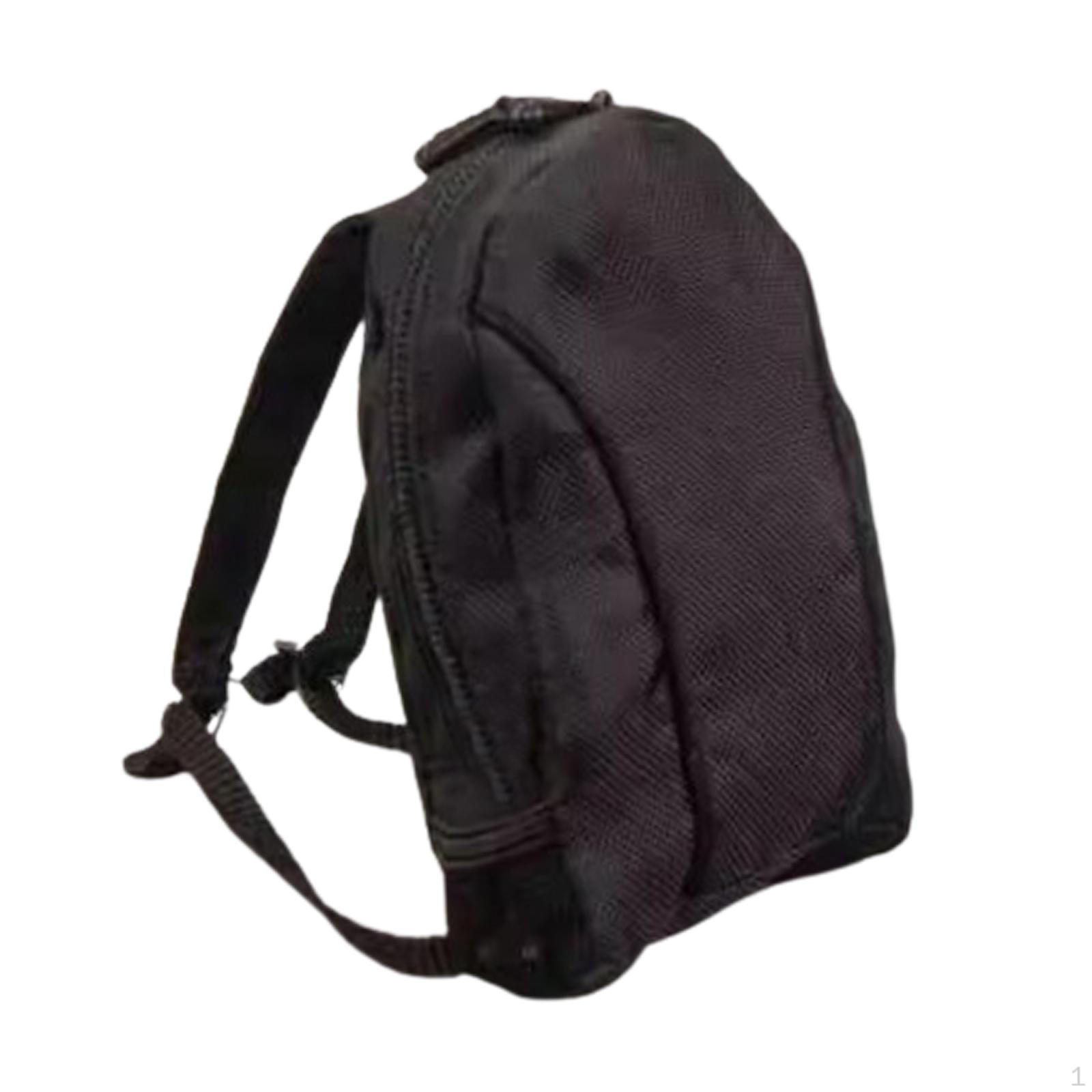 

Рюкзак для кукол 1/6, аксессуары для кукол BJD, прочный рюкзак ручной работы для ноутбука, модель для 12 дюймов Style A