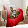 Coperta Doncaster Cresta Rossa Leggera Ideale per Letto Perfetta per Viaggi, Campeggio, Soggiorni, Uffici, Divani, Ventilatore Regalo di Natale