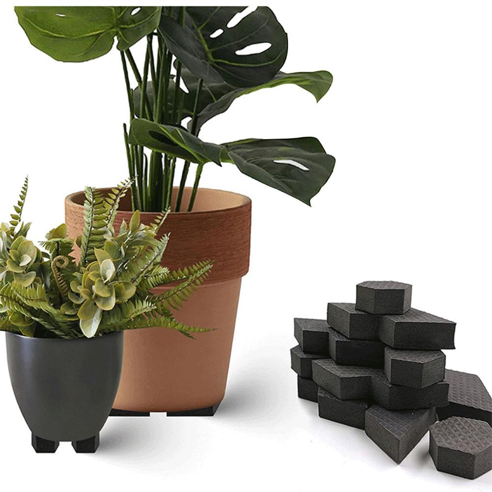 40Pcs Pot Feet Composable Hexagon Flower Pot Feet Risers For Muti-Styles Pots Home Garden Tool Accessory