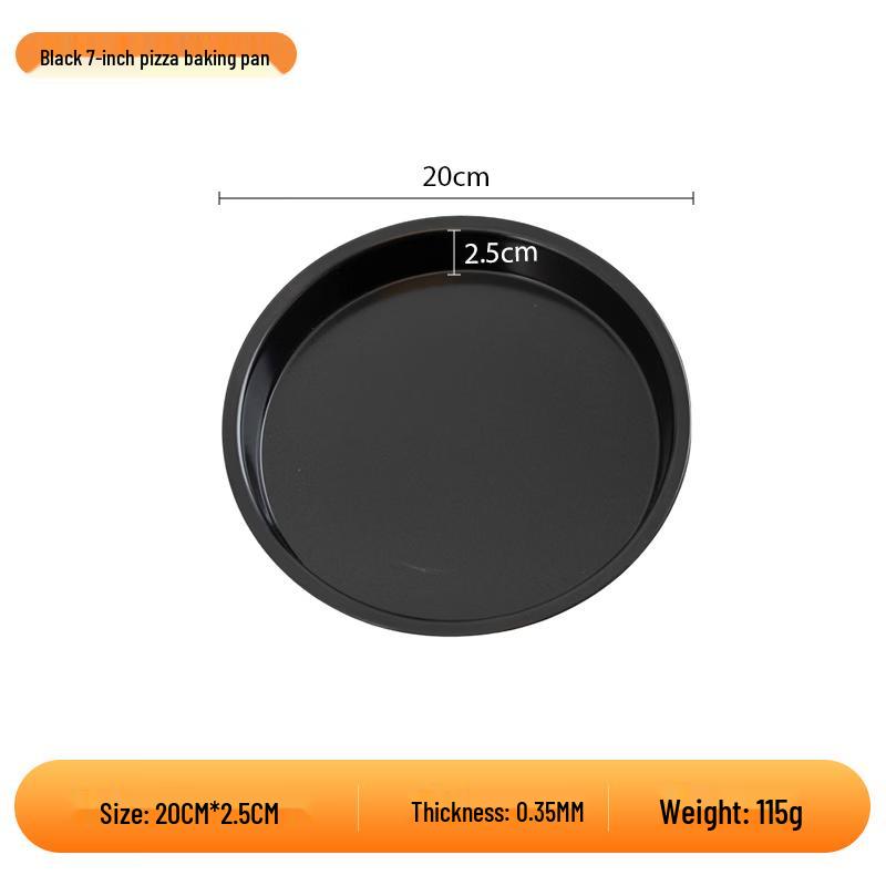 

Tianze 7-Inch Black Pizza Baking Pan