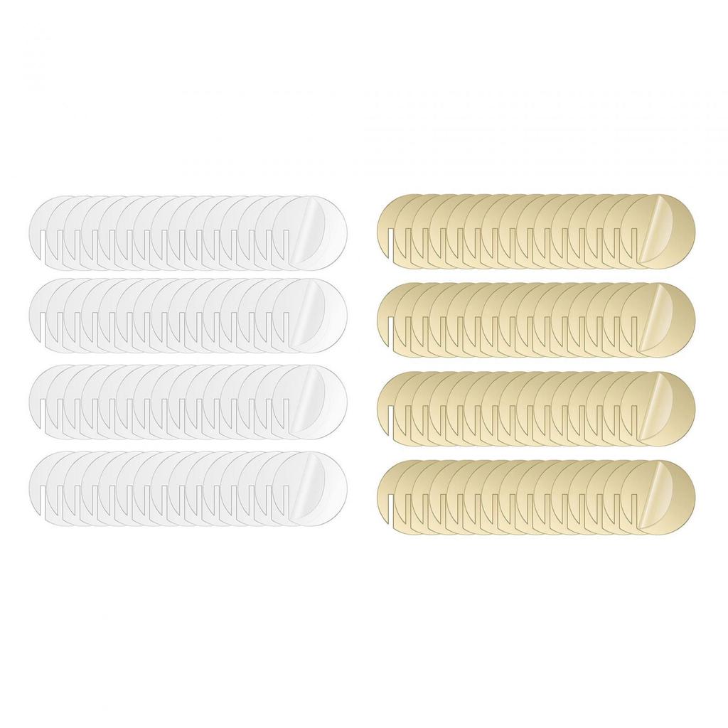 60 DIY Acrylic Drink Tags, Cocktail Glass Markers for Family Gatherings,