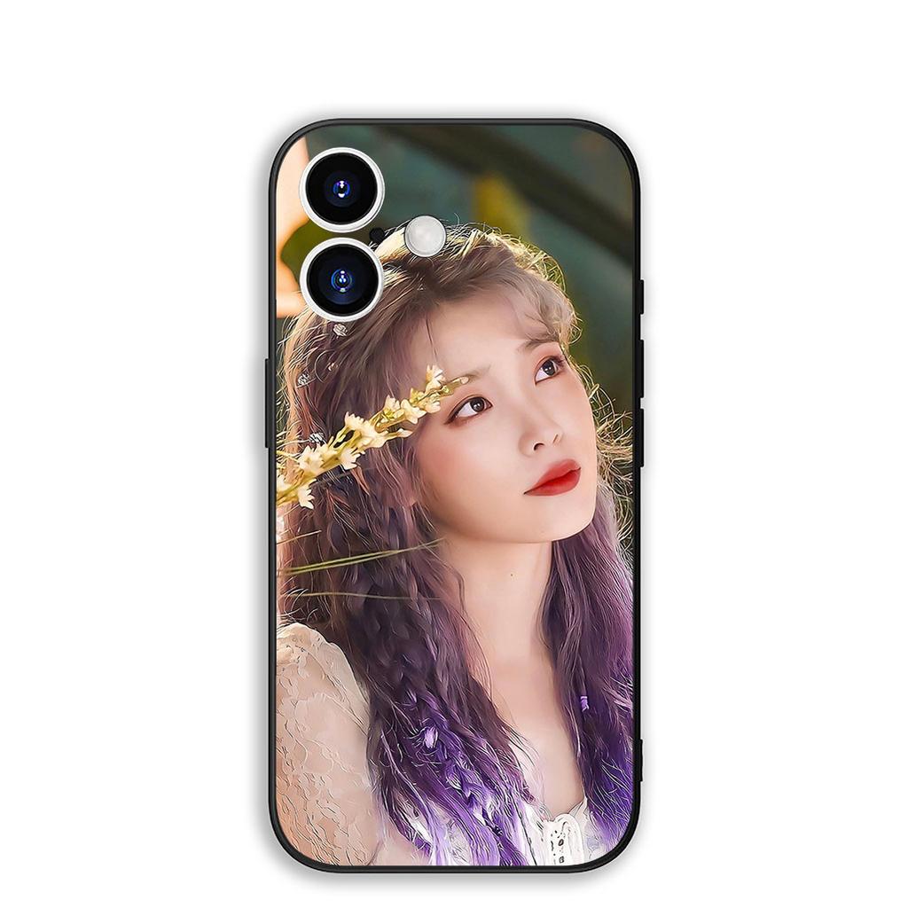 Cover for Apple iPhone 16 15 14 11 Pro Max 6 7 8 Plus + SE2 SE3 SE 2022 2020 8+ Protective Phone Case Iu Lee Poster Jieun Ji Eun