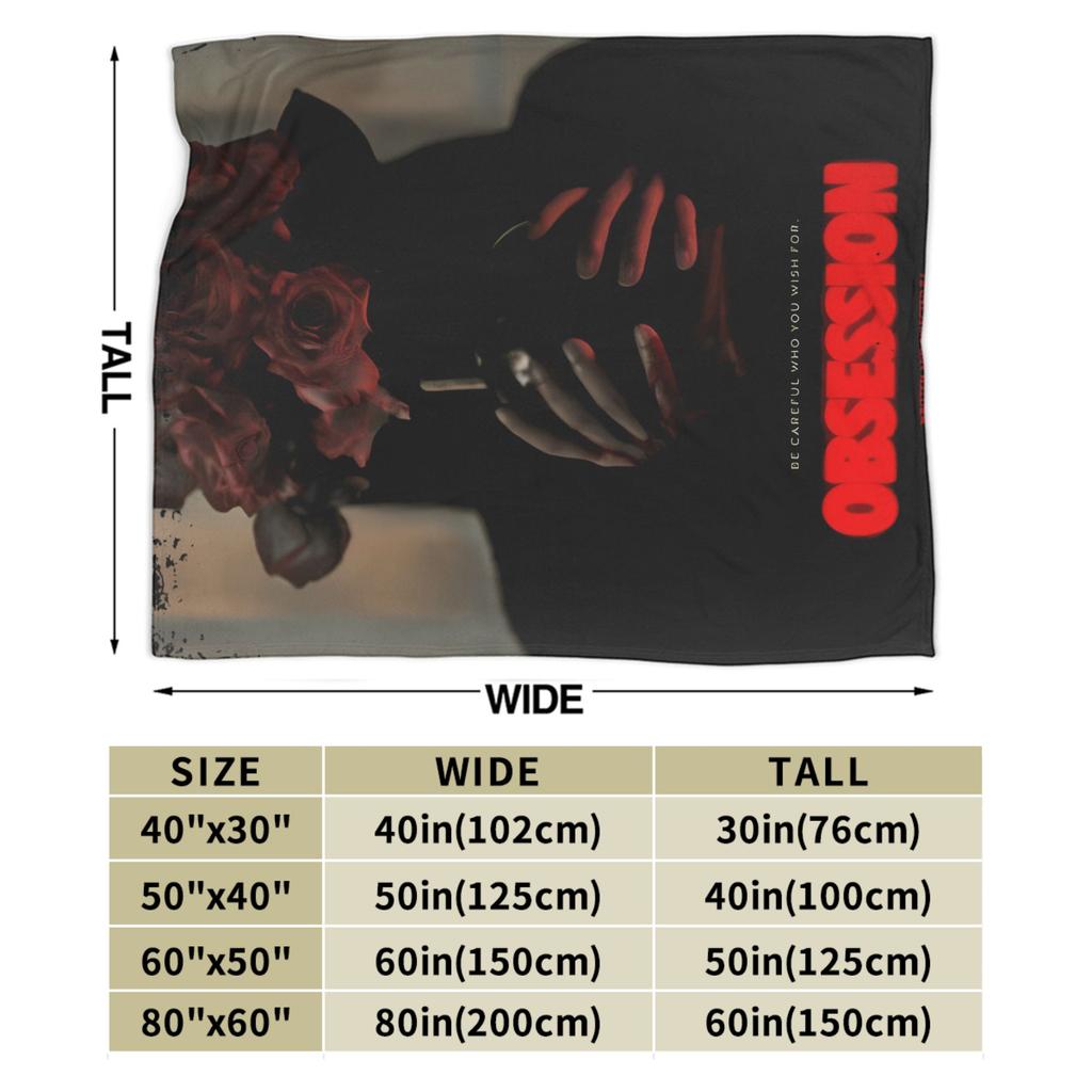 Obsession Movie Blankets Fleece Awesome Warm Throw Blankets for Bed Sofa Spring/Autumn