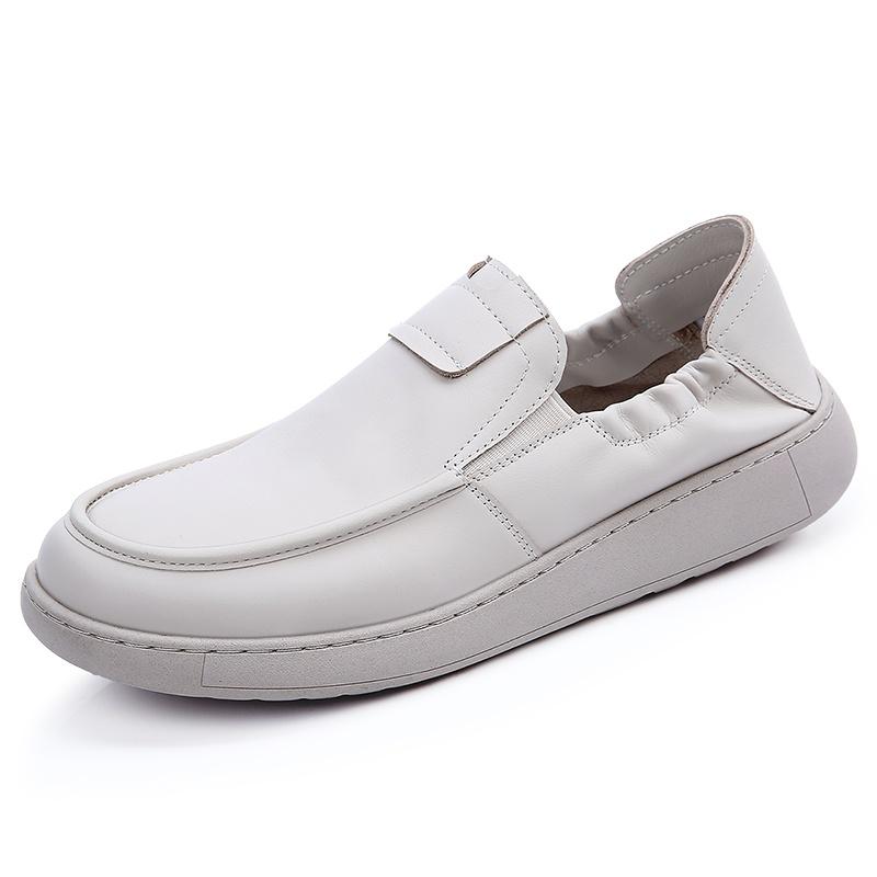 Men Leather Loafer Driving Shoes Slip On Moccasin Casual Walking Footwear Outdoor Office Daily Comfort Shoes Lightweight