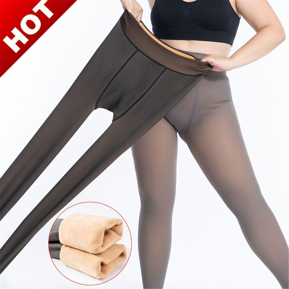 Thermo Strumpfhose Strumpfhose Übergröße Strumpfhose Strümpfe Warme Fleece Strumpfhose Damen Winterstrumpfhose