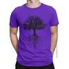 Awesome Tree of Life T-shirt Men's O Neck Cotton T-shirt Natural Classic Casual Comfort Short Sleeve Summer T-shirt