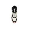 Anta Slip-Resistant High-Top Skateboard Shoes Men's Black White Sneakers 912048010-1