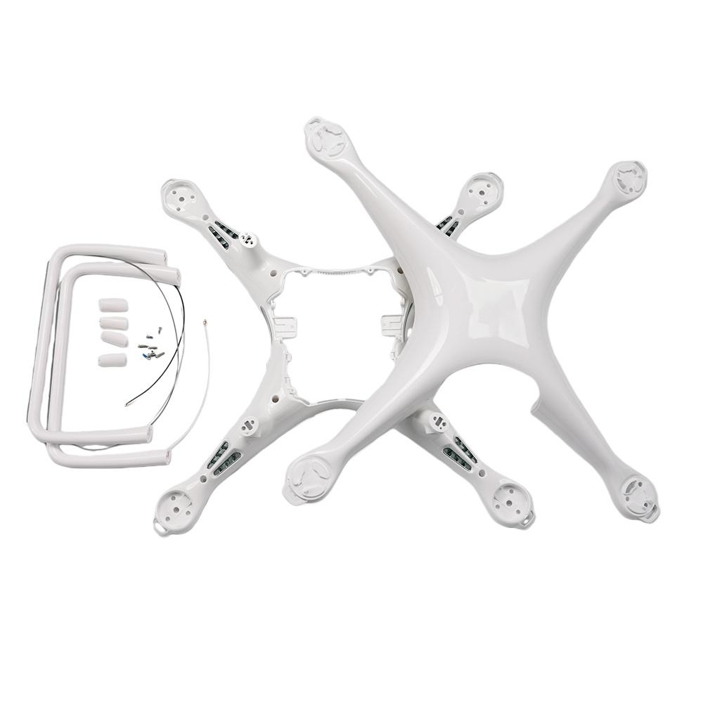 For DJI Phantom 4 Pro/Adv Body Shell Replacement Upper Shell Middle Frame Cover Landing Gear Repair Parts Brand