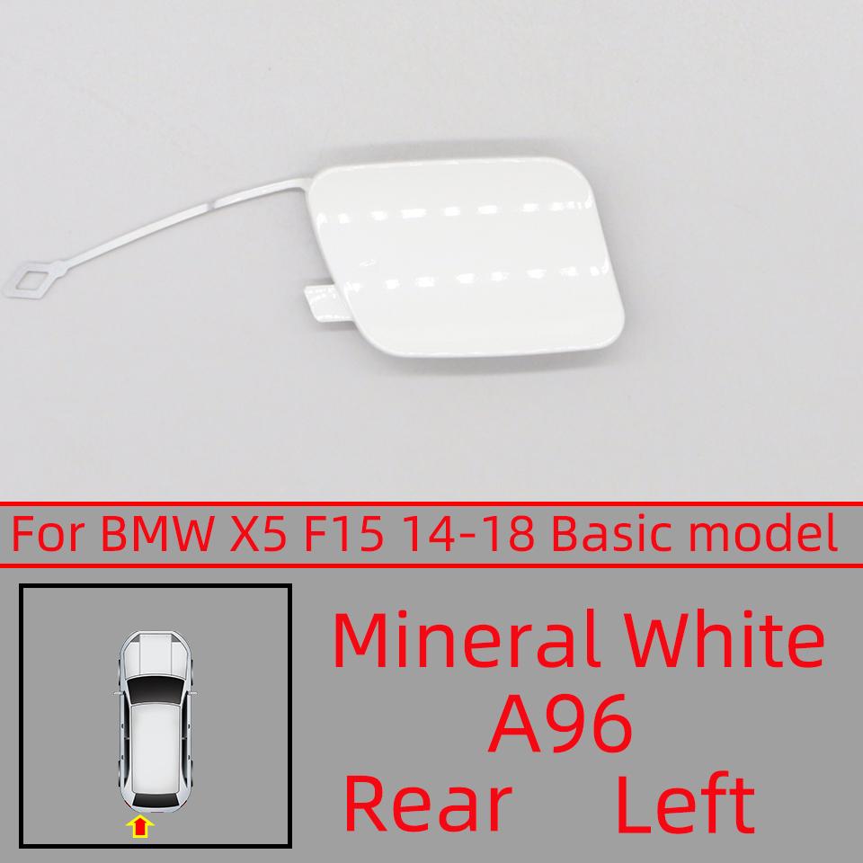 For BMW X5 F15 Basic Model Front Rear Bumper Tow Hook Cover Cap Hauling Shell Lid 2014-2018#51117378591 51127378573 51127378574