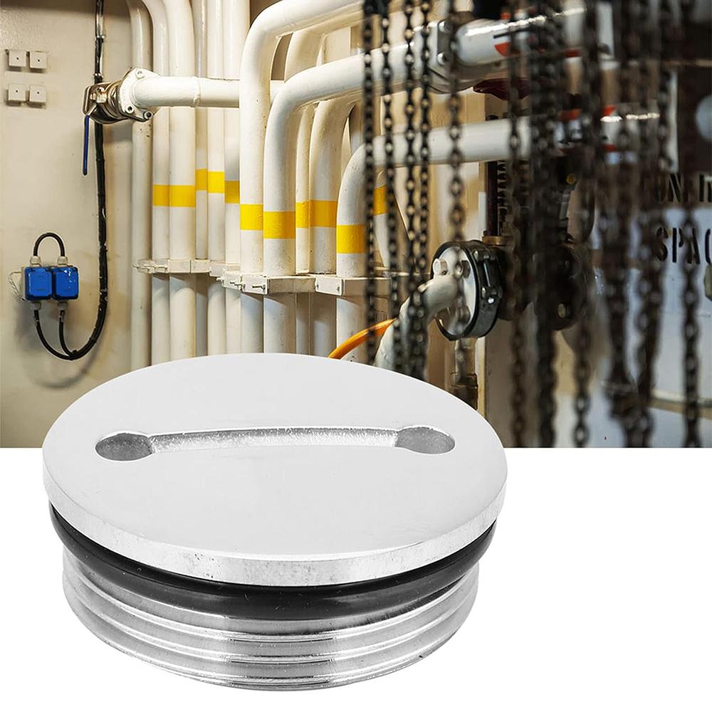 316 Stainless Steel Replacement Boat Gas Cap with Chain for Boat