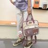 Каваї Рюкзак через плече Корейський Японський Студентський Тоут Шкільна сумка Хіт Колір Нейлон Мила Дівчина Подорожі Кросбоді Месенджер Сумки